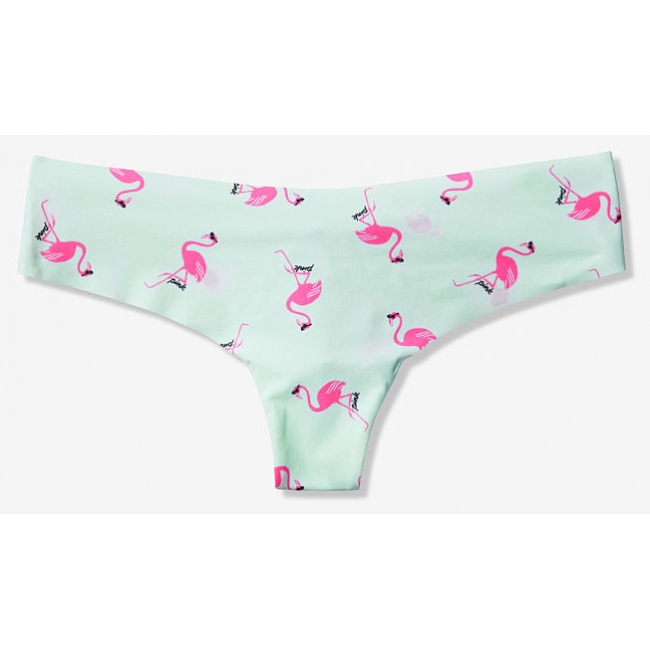 БЕЗКОШТОВНІ ТРУСИКИ PINK Lace Back No-Show Thong
