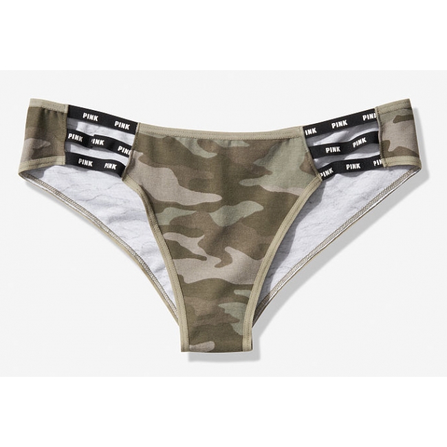ТРУСИКИ ВІД VICTORIA'S SECRET Mini Logo Strappy Cheekster