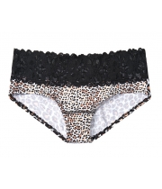 ТРУСИКИ ХІПСТЕРИ від Вікторія Сикрет Cotton Lace-waist Cheeky