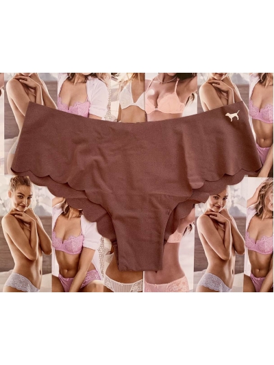 БЕЗКОШТОВНІ ТРУСИКИ Pink No Show Cheekster
