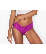 Трусики Чікі Victoria's Secret Lace-up Cheeky Panty, Purple