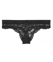 ТРУСИКИ ВІКТОРІЯ СИКРЕТ Logo & Lace Thong Panty