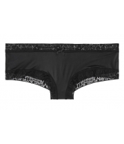 Трусики Чікі Victoria's Secret Lace Cheeky Panty, Black