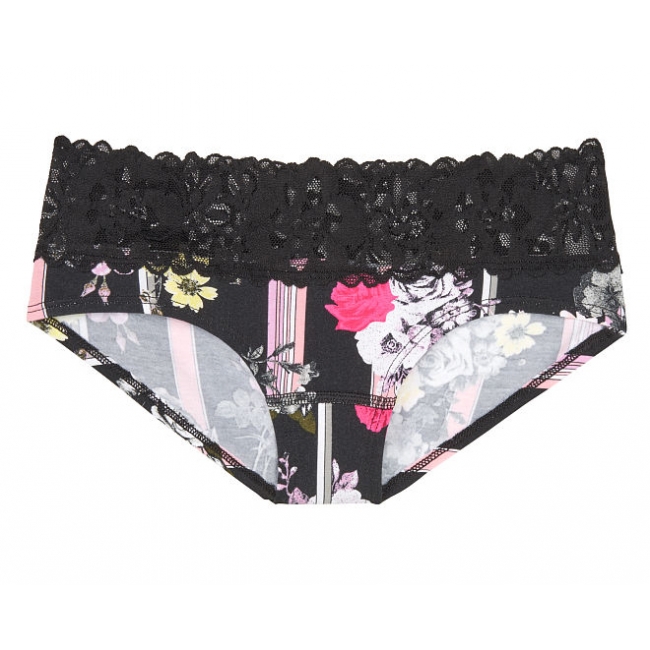 ТРУСИКИ ХІПСТЕРИ ВІД ВІКТОРІЯ СИКРЕТ Lace-waist Hiphugger