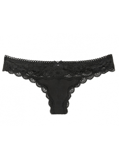 ТРУСИКИ З АЖУРНИМИ ВСТАВКАМИ ВІД VICTORIA'S SECRET Floral Lace Tong Panty
