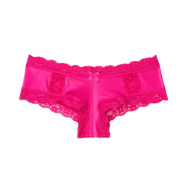 ТРУСИКИ З АЖУРНИМИ ВСТАВКАМИ ВІД VICTORIA'S SECRET Lace-up Cheeky Panty