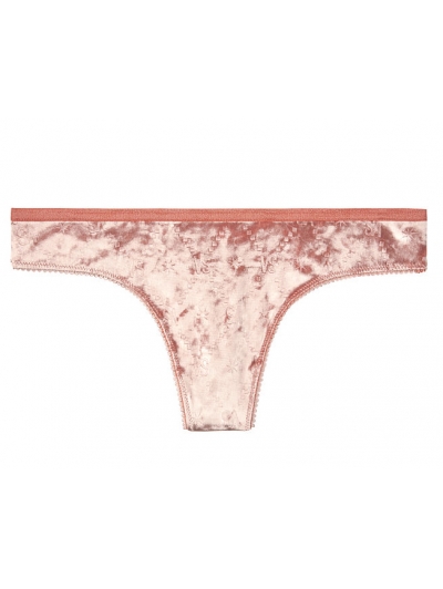 Оксамитові трусики Stretch Cotton Thong Panty