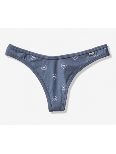 ТРУСИКИ СТРИНГИ ВІД ВІКТОРІЯ СИКРЕТ PINK Cotton Thong Panty