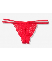 ТРУСИКИ ВІД VICTORIA'S SECRET PINK Strappy Lace Thong