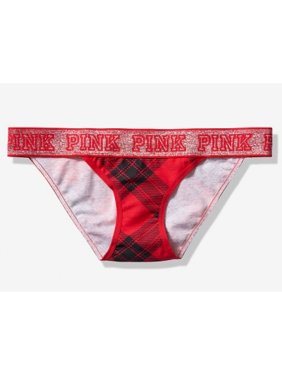 ТРУСИКИ ВІД ВІКТОРІЯ СИКРЕТ Pink Logo Bikini Panty