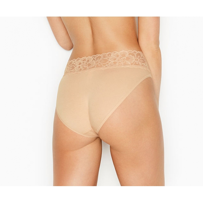 ТРУСИКИ З ВИСОКОЮ ТАЛІЄЮ ВІД ВІКТОРІЯ СИКРЕТ Lace-waist High-leg Brief Panty