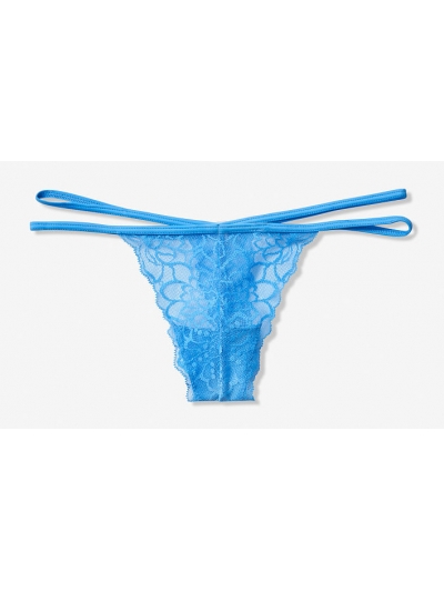 ТРУСИКИ ВІД VICTORIA'S SECRET PINK Strappy Lace Thong