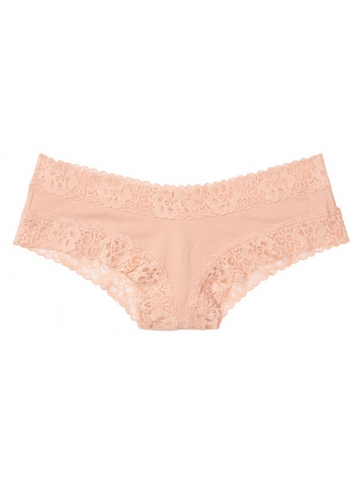 Трусики Чікі Victoria's Secret Stretch Cotton Cheeky Panty, Blush colour