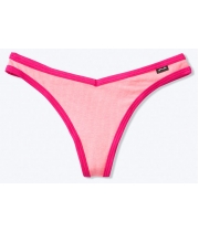 ТРУСИКИ СТРИНГИ ВІД ВІКТОРІЯ СИКРЕТ PINK Cotton Thong Panty