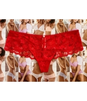 Мереживні трусики Lace Hipster Thong Panty