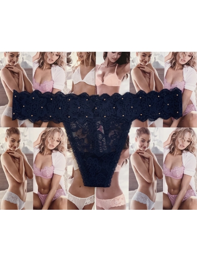 АЖУРНІ ТРУСИКИ Floral Lace Thong Panty
