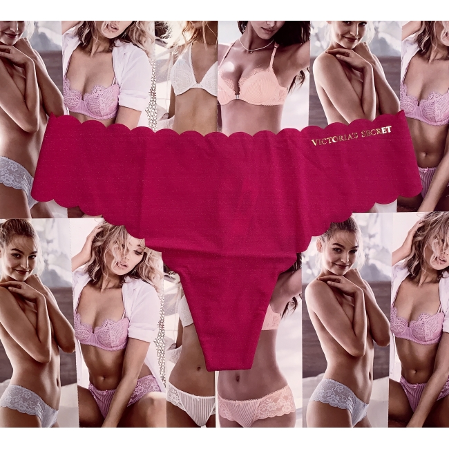 БЕЗКОШТОВНІ ТРУСИКИ VICTORIA'S SECRET No Show Thong Panty