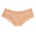 Мереживні Трусики Чики Victoria's Secret Floral Lace Cheeky Panty, Evening Blush