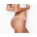 Трусики стрінги Victoria's Secret Lace-waist Thong Panty, Nude