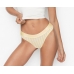 Трусики Стринги Victoria's Secret Logo Thong Panty, Білі в смужку