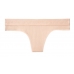 Трусики Стрінги Victoria's Secret Logo Thong Panty, Бежеві
