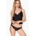 Мереживні трусики Victoria's Secret Very Sexy Lace & Velvet Bow Panty, Black