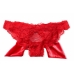 Мереживні трусики Victoria's Secret Very Sexy Lace & Velvet Bow Panty, Red