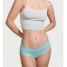 Трусики чики Victoria's Secret Stretch Cotton Cheeky Panty, Arctic Blue
