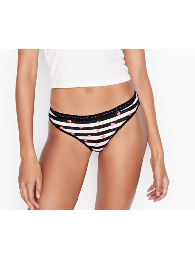 Трусики бікіні Vistoria's Sесrеt Cotton & Lace Waist Bikini Panty