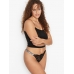 Трусики Зі Стразами Victoria's Secret Very Sexy Shine Strap Thong Panty, Black