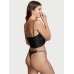 Трусики Зі Стразами Victoria's Secret Very Sexy Shine Strap Thong Panty, Black Logo