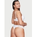 Трусики Стрінги Victoria's Secret Lace Trim Thong Panty, Білі