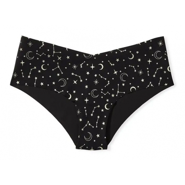 Трусики Безшовні Victoria's Secret Sexy Illusions No-Show Cheeky Panty, Black
