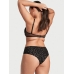 Трусики Безшовні Victoria's Secret Sexy Illusions No-Show Cheeky Panty, Black
