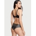 Трусики Безшовні Victoria's Secret Sexy Illusions No-Show Cheeky Panty, Black VS Logo