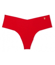 Безшовні трусики Victoria Secret No Show Tong Panty, Червоні