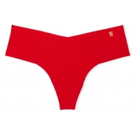 Безшовні трусики Victoria Secret No Show Tong Panty, Червоні
