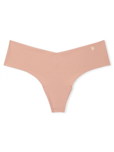 Безшовні трусики Victoria Secret No Show Tong Panty, Бежеві