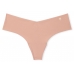 Безшовні трусики Victoria Secret No Show Tong Panty, Бежеві