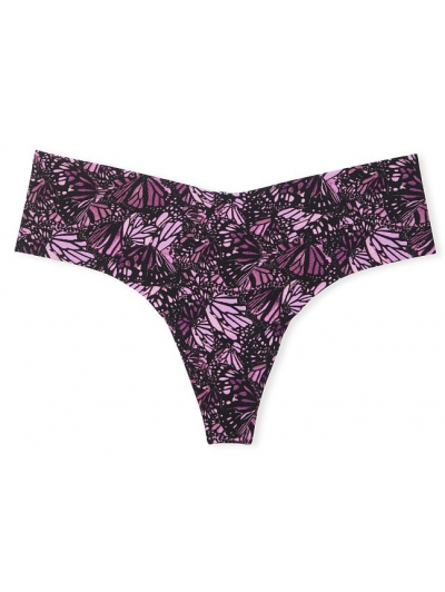 Безшовні трусики Victoria Secret No Show Tong Panty, Pink Wings