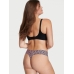 Безшовні трусики Victoria Secret No Show Tong Panty, Black Geo Logo
