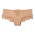 Трусики Victoria's Secret Very Sexy Micro Lace Inset Cheeky Panty, Бежеві