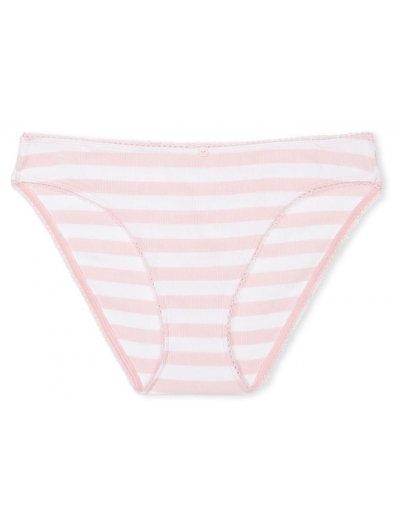 Трусики Бікіні Vistоriа's Sесrеt Stretch Cotton Bikini Panty, Pink Stripes