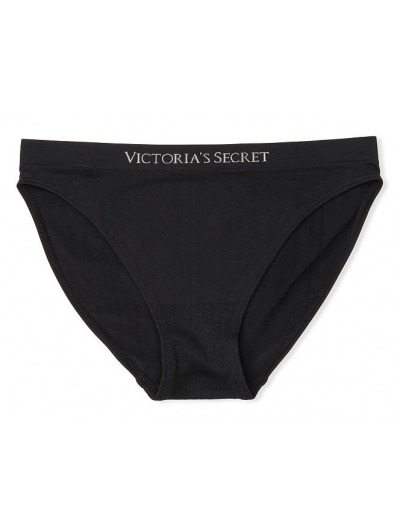 Безшовні трусики Victoria's Secret Seamless Bikini Panty, Black