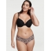 Трусики Безшовні Victoria's Secret Sexy Illusions No-Show Cheeky Panty, Leopard