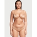 Трусики Victoria's Secret Very Sexy Micro Lace Inset Cheeky Panty, Бежеві