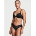 Мереживні трусики Victoria's Secret Stretch No-Show Thong Panty, Black