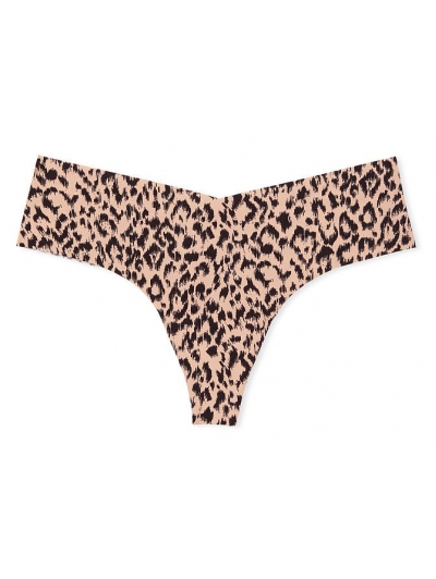 Безшовні трусики Victoria Secret No Show Tong Panty, Леопардові