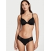 Безшовні трусики Victoria's Secret No Show Lace Tong Panty, Чорні