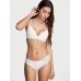 Безшовні трусики Victoria's Secret No Show Lace Tong Panty, Білі